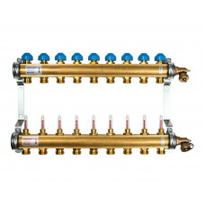 Коллектор. группа WATTS HKV/T 1" - 9 вых. 3/4" (д/тепл.пола)