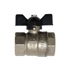 Кран шар. LD Pride 3/4" г/г баб. (22)