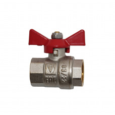 Кран шар. VALTEC 1/2" г/г баб. (16)