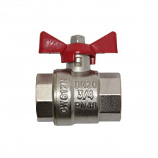 Кран шар. VALTEC 3/4" г/г баб. (14)