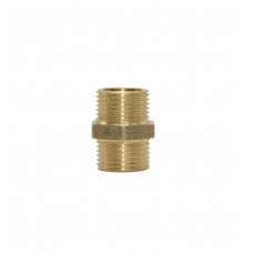 Ниппель 3/8" (латунь) Ниппель 3/8" (латунь)