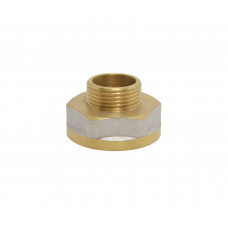 Переход 1 1/2" - 1" (латунь) Переход 1 1/2" - 1" (латунь)