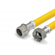 Подводка д/газа желтая 1/2" 1,00м г/ш