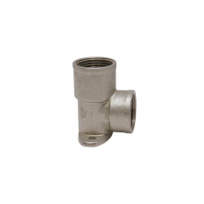 Уголок 3/4" г/г с креп. (латунь) Уголок 3/4" г/г с креп. (латунь)