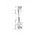 Клапан д/бачка AlcaPlast 3/8" (ниж., латунь) Клапан д/бачка AlcaPlast 3/8" (ниж., латунь)