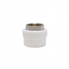 Муфта PP-R комб. (вн.рез.) 50 - 1 1/2" п/ключ (6/24шт)
